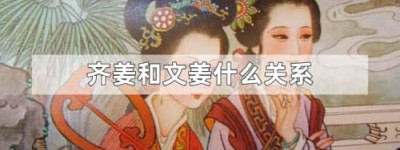 齐姜和文姜什么关系（除了名字都带姜，并没有其他关系）_春秋战国历史 菊江历史网