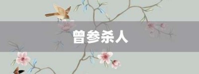曾参杀人【曾参杀人的意思】- 成语大全