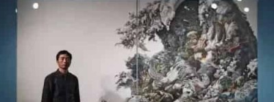 日本大画家池田学:他用4年画一幅画，细节处理直逼冷军超写实 菊江历史网