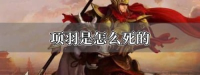 项羽怎么死的（项羽是自刎而死的）_秦朝历史 菊江历史网