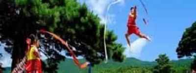 为何说朝鲜跳板是朝鲜族最有趣的体育竞技_民俗文化 菊江历史网