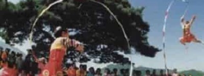 朝鲜族跳板是怎样的趣味游戏，朝鲜族跳板又是怎么来的_民俗文化 菊江历史网