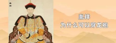 胤祥为什么可以穿龙袍_稗官野史 菊江历史网