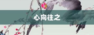 心向往之【心向往之的意思】- 成语大全