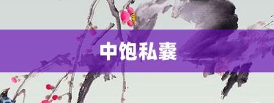 中饱私囊【中饱私囊的意思】- 成语大全