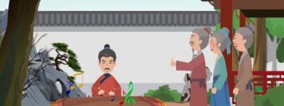 俞伯牙和钟子期的故事（高山流水为知音）_乡村野史 菊江历史网