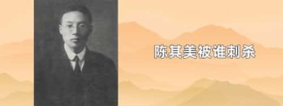 陈其美被谁刺杀_稗官野史 菊江历史网