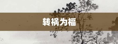 转祸为福【转祸为福的意思】- 成语大全