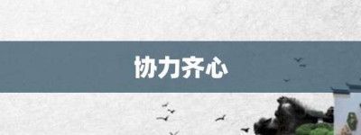 协力齐心【协力齐心的意思】- 成语大全