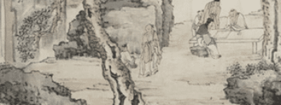 《商山四皓图》描绘的是一副什么场景_民俗文化 菊江历史网