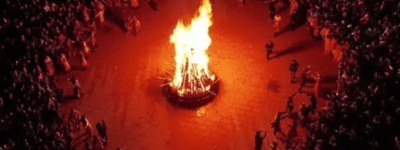 篝火节广场有多大，都有哪些活动内容呢_民俗文化 菊江历史网