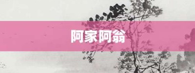 阿家阿翁【阿家阿翁的意思】- 成语大全