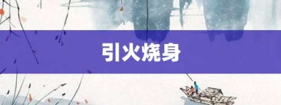 引火烧身【引火烧身的意思】- 成语大全