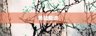 勇猛精进【勇猛精进的意思】- 成语大全