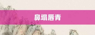 鼻塌唇青【鼻塌唇青的意思】- 成语大全