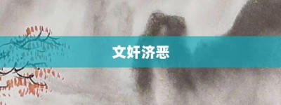文奸济恶【文奸济恶的意思】- 成语大全