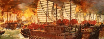 历史上的赤壁之战到底是什么样的 曹操的兵力到底有多少_古代战争 菊江历史网