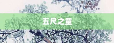 五尺之童【五尺之童的意思】- 成语大全