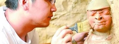 山西大同发现北魏石椁墓 出土彩陶随葬品_民间艺术 菊江历史网