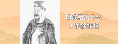明成祖为什么不杀徐辉祖_明朝历史 菊江历史网