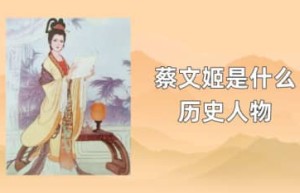 蔡文姬是什么历史人物_三国历史 菊江历史网