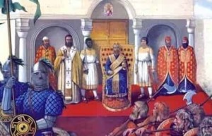 马其顿王国衰落前，面临哪些领土争端和外部威胁？ 菊江历史网