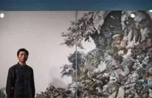 日本大画家池田学:他用4年画一幅画，细节处理直逼冷军超写实 菊江历史网