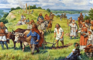 6世纪晚期，斯拉夫人的定居与东西南部斯拉夫人的形成对斯拉夫部落的发展产生了重要的影响_世界古代史 菊江历史网