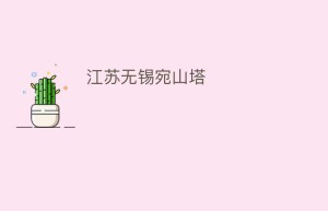 江苏无锡宛山塔_民间艺术 菊江历史网