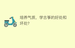 培养气质，学古筝的好处和坏处？_民俗文化 菊江历史网