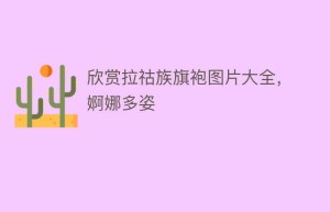 欣赏拉祜族旗袍图片大全，婀娜多姿_民俗文化 菊江历史网