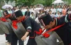 壮族文化，历史悠久的壮族铜鼓舞有着怎样的故事_民俗文化 菊江历史网