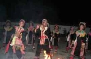 拉祜族人们是怎样过库扎节和火把节的 菊江历史网