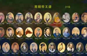 商朝31位帝王一览表，商朝31个王分别是谁_帝王野史 菊江历史网