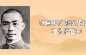 张自忠在哪次战役中壮烈牺牲的_民国历史 菊江历史网