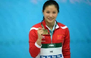 何姿【中国女子跳水队运动员、奥运冠军】 – 人物百科
