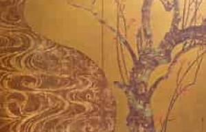 尾形光琳的燕子花图，尾形光琳作品 菊江历史网