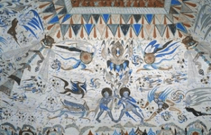 敦煌壁画中的《伏羲女娲图》艺术高超在哪里_民俗文化 菊江历史网