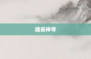 魂丧神夺【魂丧神夺的意思】- 成语大全