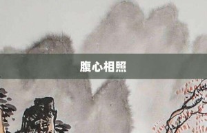 腹心相照【腹心相照的意思】- 成语大全