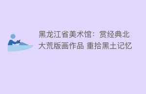 黑龙江省美术馆：赏经典北大荒版画作品 重拾黑土记忆_民间艺术 菊江历史网