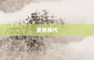 更新换代【更新换代的意思】- 成语大全