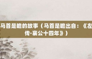 马首是瞻的故事（马首是瞻出自：《左传·襄公十四年》）_成语故事 菊江历史网