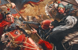 虎牢关之战要不是关羽的话 张飞能和吕布打多长时间_三国历史 菊江历史网