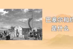 巴塞尔和约是什么_世界近代史 菊江历史网