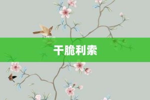 干脆利索【干脆利索的意思】- 成语大全