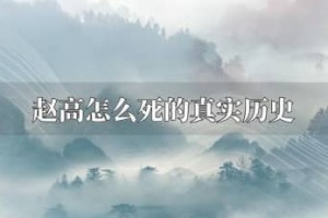 赵高怎么死的（秦王子婴派宦官韩谈刺杀并诛灭赵高三族）_秦朝历史 菊江历史网