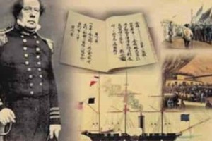神奈川条约：开放神奈川县两个港口与美国通商_世界近代史 菊江历史网