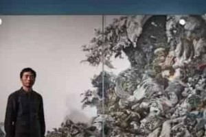 日本大画家池田学:他用4年画一幅画，细节处理直逼冷军超写实 菊江历史网