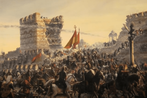 ７世纪初莫里斯皇帝在多瑙河战役中的惨败对拜占庭帝国的发展有哪些影响？_世界古代史 菊江历史网